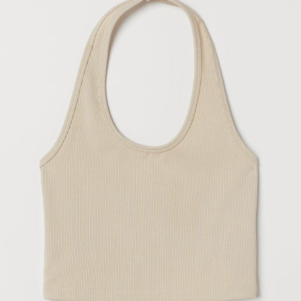 Halterneck Crop Top